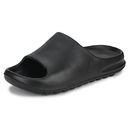 Image of D-SNEAKERZ Sliders for Men Casual Light Weight Slippers for Boys Daily Use Waterproof Bathroom Slides (S-02)