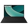 LG gram – Portátil delgado y ligero de 15 pulgadas, Windows 11 Home, alimentado por procesador AMD Ryzen AI 7 350, 16 GB de RAM, SSD de 1 TB, negro obsidiana