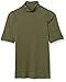 Amazon Essentials Women's Cotton Modal Draped Puff Sleeve Turtleneck, Olive, Medium
