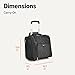 Amazon Basics Underseat Carry On Luggage with Wheels - 14