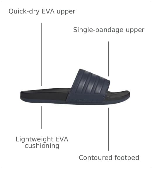 Image of adidas unisex-adult Adilette Comfort