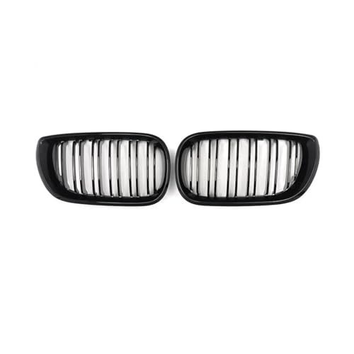 Grilles de pare-chocs avant ABS noir brillant haut de gamme pour Série 3 E46 modèles 2002 à 2005