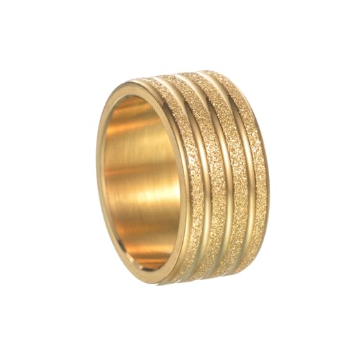 [JUNENTER] �����Y 8mm �X�e�����X�X�`�[�������O �u���b�N�T���h�u���X�g �O���b�^�[�d�グ �����O �a�t���Z���^�[ �����w�� �u���b�N���b�L �T�C�Y8