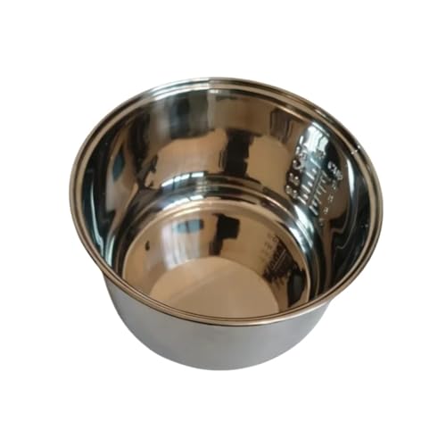 304 Stainless Steel Rice Cooker Inner Pot .Compatible With Poloris PMC 0517. Replace Non - Stick Inner Bowl