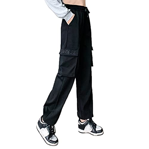 Pantalon de jogging sportif femme doublé polaire chaud noir XL