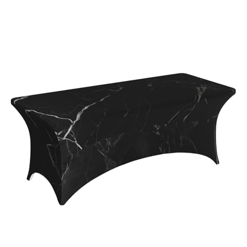Nappe extensible en élasthanne lavable et infroissable pour table de fête - 4