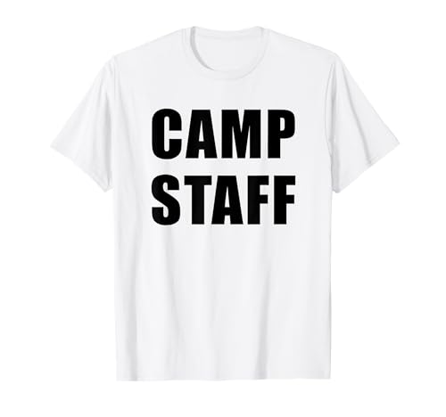 Camp Staff - Campsite Worker & Volunteer Uniform Maglietta