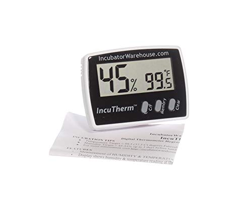 IncuTherm Digital Thermometer Hygrometer with Min/Max Memory - Image 3