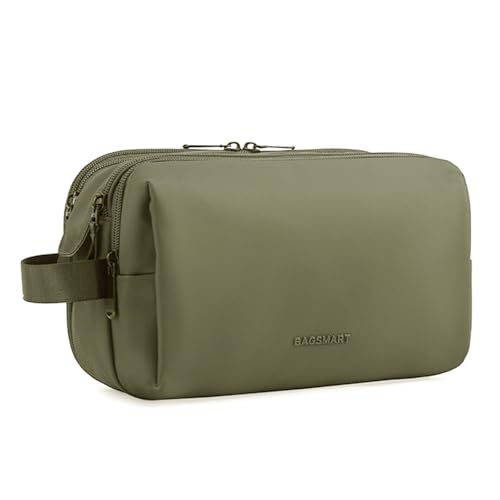 BAGSMART Large Water-Resistant Toiletry Bag