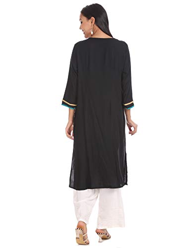 Image of Karigari by Unlimited Women's Cotton Straight Kurta