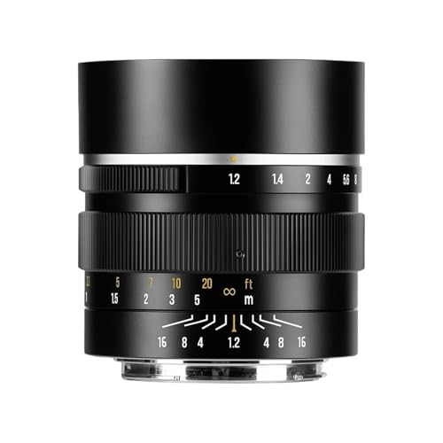�݊��������� Sony E�ENikon Z �}�E���g 50mm F1.2 APS-C �}�j���A���t�H�[�J�X ����a�J�� �P�œ_�����Y(E mount)