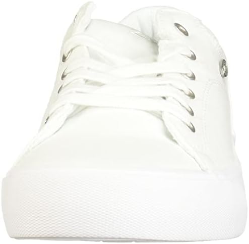 Lugz Women's Ally Classic Canvas Low Top Fashion Sneaker, White,9 M US | Image 1