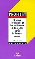 Discours sur l'origine et les fondements de l'inegalite 2218035510 Book Cover