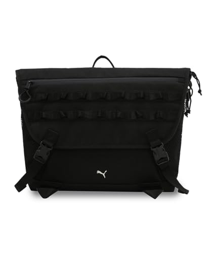 Image of PUMA |MMQ Multi-Pocket Messenger Sling Bag | Black | OSFA