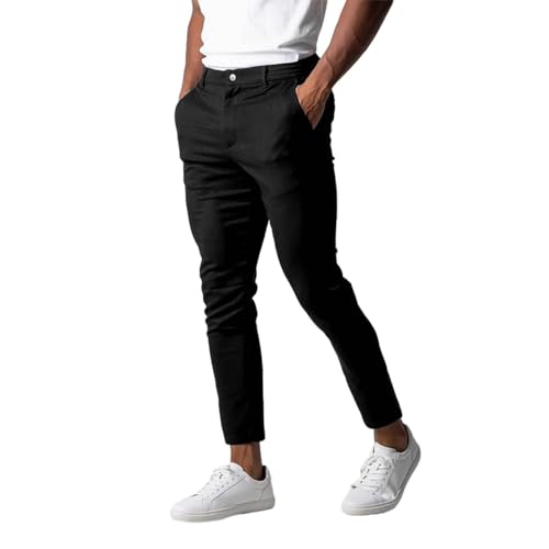 Pantalon en coton élégant homme pour travailler et voyager confortablement
