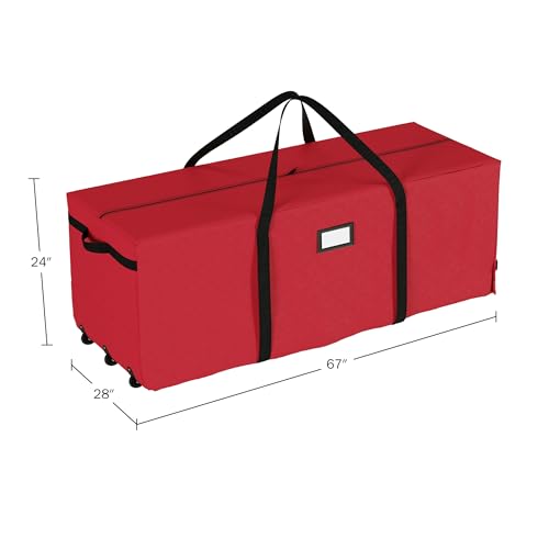 Elf Stor 83-DT5170 Christmas Tree Storage Bag With Wheels thumb #2