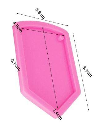 Shiny Pencil Silicone Keychain Mold - Pencil Keychain Mold - Epoxy Resin Mold - Silicone Key Chain Mold #TOP1