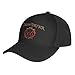 Dream Rock Theater Music Band Logo Baseball Cap Women Men Adjustable Size Running for Running Workouts and Outdoor Activities All Seasons Black