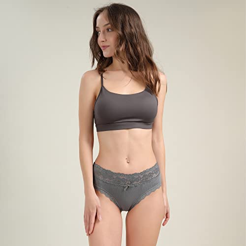 Cotton Bikini Women's Underwear Stretch Panties Breathable Briefs Cheeky Panty4