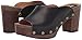 SBICCA Women's Clog Mule Heeled Sandal, Black, 10
