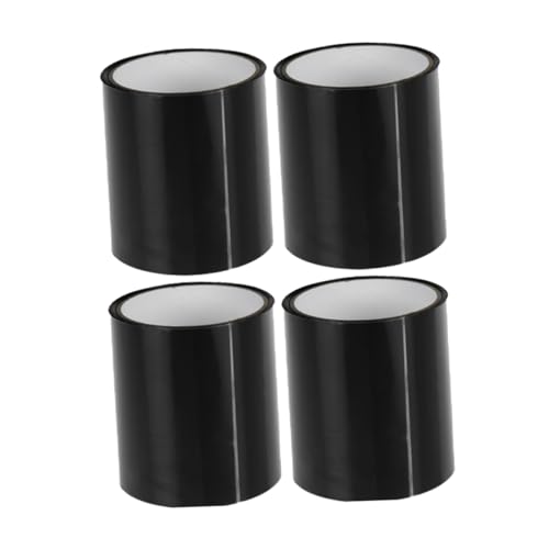 Alipis 2Pcs Sealed Tape Leakproof Repair Tape for Emergency Mending Bathroom Kitchen Material Black Color Easy Application Permanent Bonding