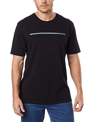 Camiseta,Logo palito,Calvin Klein,Masculino,Preto,M