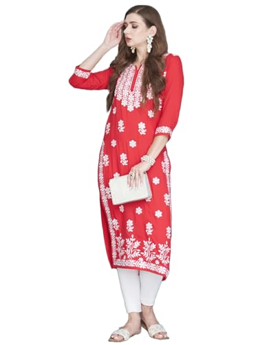 Image of ANNI DESIGNER Cotton Blend Women Regular Kurti