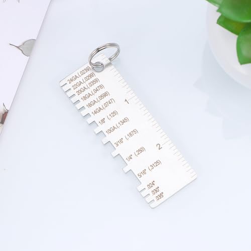 Calibrador de Grosor Metálico de 6 Piezas ULTECHNOVO miniatura 4