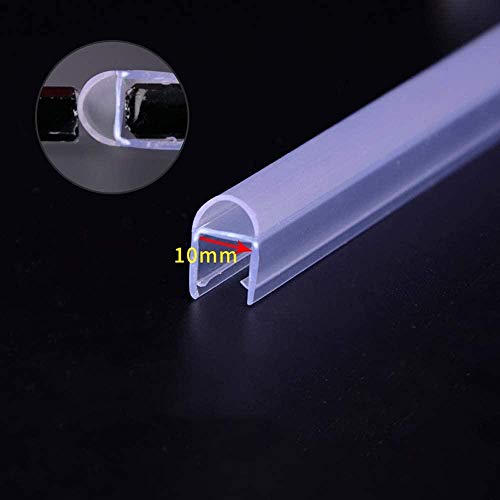 Junta de mampara de ducha para evitar filtraciones en cristales de 6 mm a 12 mm Uptodate