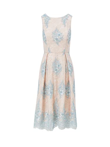 Image of Adrianna Papell Women's Embroidered Lace Fit and Flare