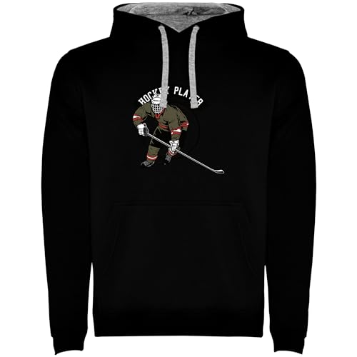 Sweat a capuche hockey unisex au style streetwear confortable pour entrainement et quotidien