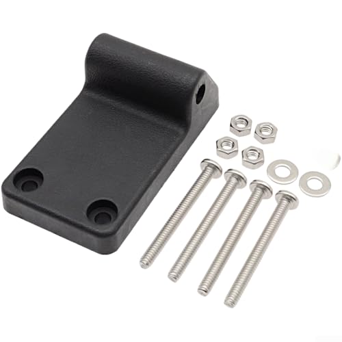 Adjustable Marine Downrigger Bracket for Boat Mounting Compatible with Scotty 1080 and 1116 Models Resistant Nylon Fiberglass