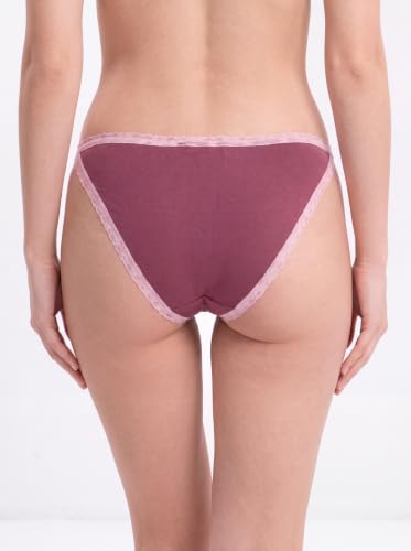 Image of Sexy Basics Womens String Bikini No Show Briefs