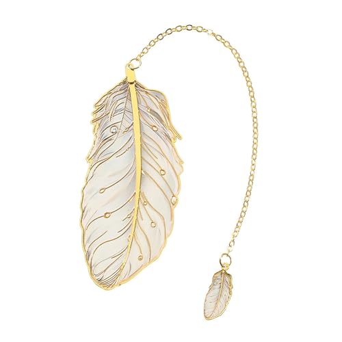 KEXIAO メタルブックマーク クリエイティブブックマーク ペンダントページマーカー付き レトロしおり スタイリッシュな読書用しおり