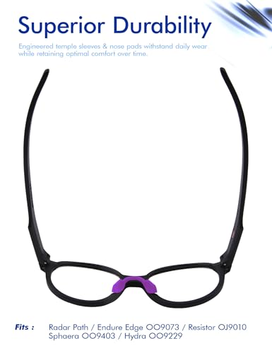 Image of SAUCER Replacement Nose Pieces Pads for Oakley Leadline OO9473 | Leadline Rx OX8175 Sunglass