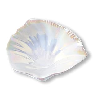 Misijuer Keramik-Schmuckschale Muschel-Schmucktablett 14 cm