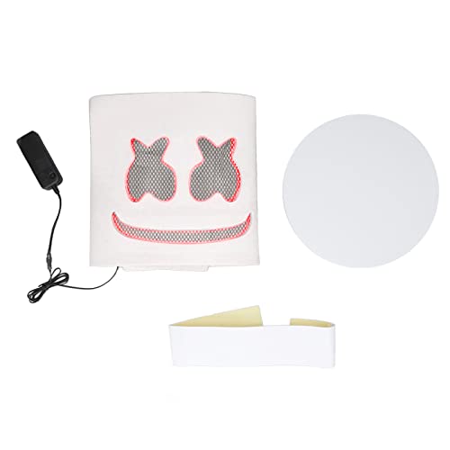 Chapéus LED para DJ Chapéus Luminosos de EVA para Festas (Vermelho)