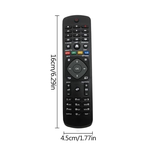 Télécommande TV 996596003606 pour remplacer un boîtier perdu ou cassé