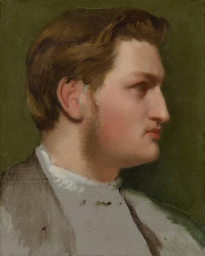 Portrait de Paul Valpinçon par Edgar Degas impression sur toile 60x90cm