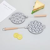 Photo Gallery ouhonix 12-cavity nut-shaped baking mold, non-stick aluminum alloy cake biscuit maker for cookies waffles - home kitchen bakeware tool Photo Gallery ouhonix 12-cavity nut-shaped baking mold, non-stick aluminum alloy cake biscuit maker for cookies waffles - home kitchen bakeware tool