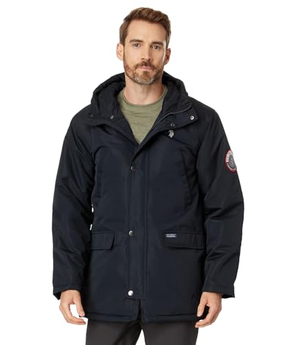 U.S. POLO ASSN. Men's Solid Long Parka Snorkel Jacket