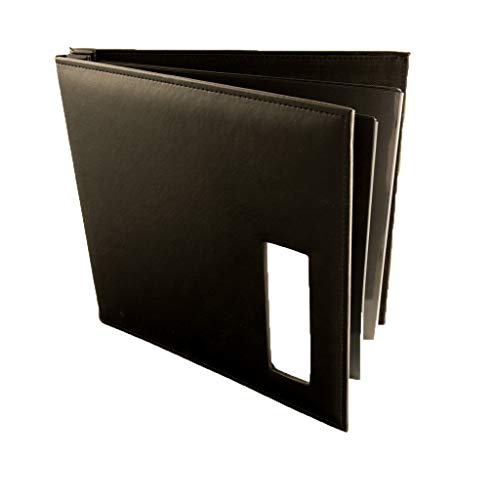 Photo Booth Frames - Photo Booth Album 12 X 12 Scrapbook Top Loading Post Bound Album 50 Pages (Black Pages) #TOP6