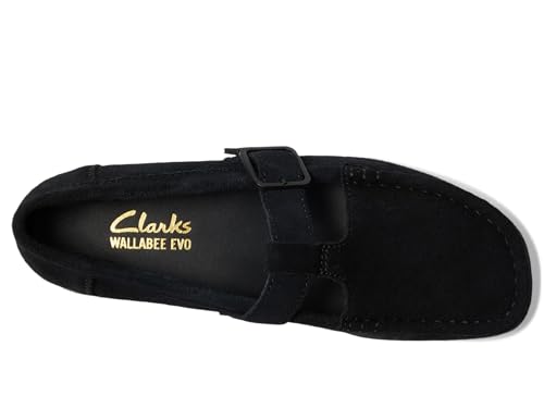 Clarks Clarks Womens Wallabee EVO Bar Black Suede 6.5 Medium