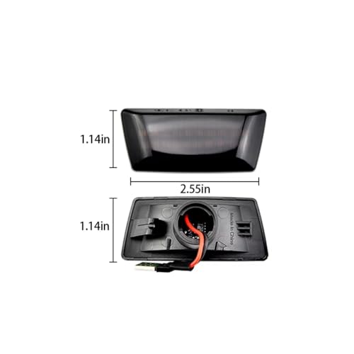 Lámpara de posición lateral impermeable 1713417 con luz variable para Cruze 3