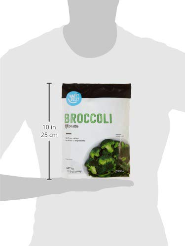 Amazon Brand - Happy Belly Frozen Broccoli Florets, 12 Ounce