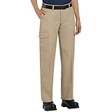 tela suave y cómodo Red Kap Women\'s Industrial Cargo Pant, Khaki, 18x32