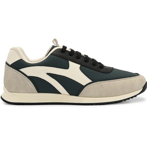Image of Cruiser Men's Sneakers | Cushioned Insole Comfortable Shoes | Trendy & Stylish Modern Sneakers | Durable TPR Sole Casual Walking Footwear (2663)