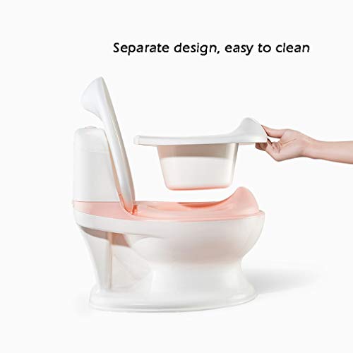 Potty Seat voor peuters Potty Toilet for peuters, Realistisch Kinderen Potty Training Toilet, baby Pot met Flushing… - Afbeelding 6