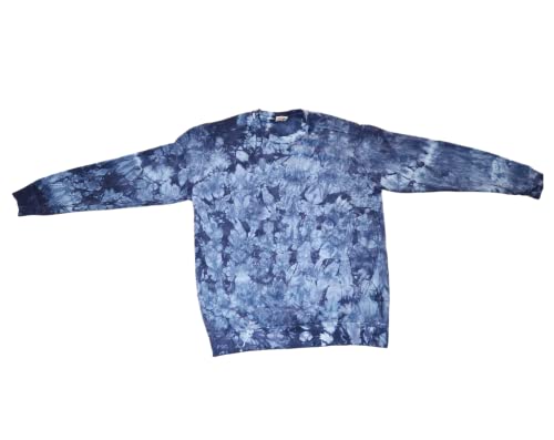 Comfort Colors Men's Crewneck Sweatshirt, Style 1566 (US, Alpha, Medium, Regular, Regular, Indigo Cloud)