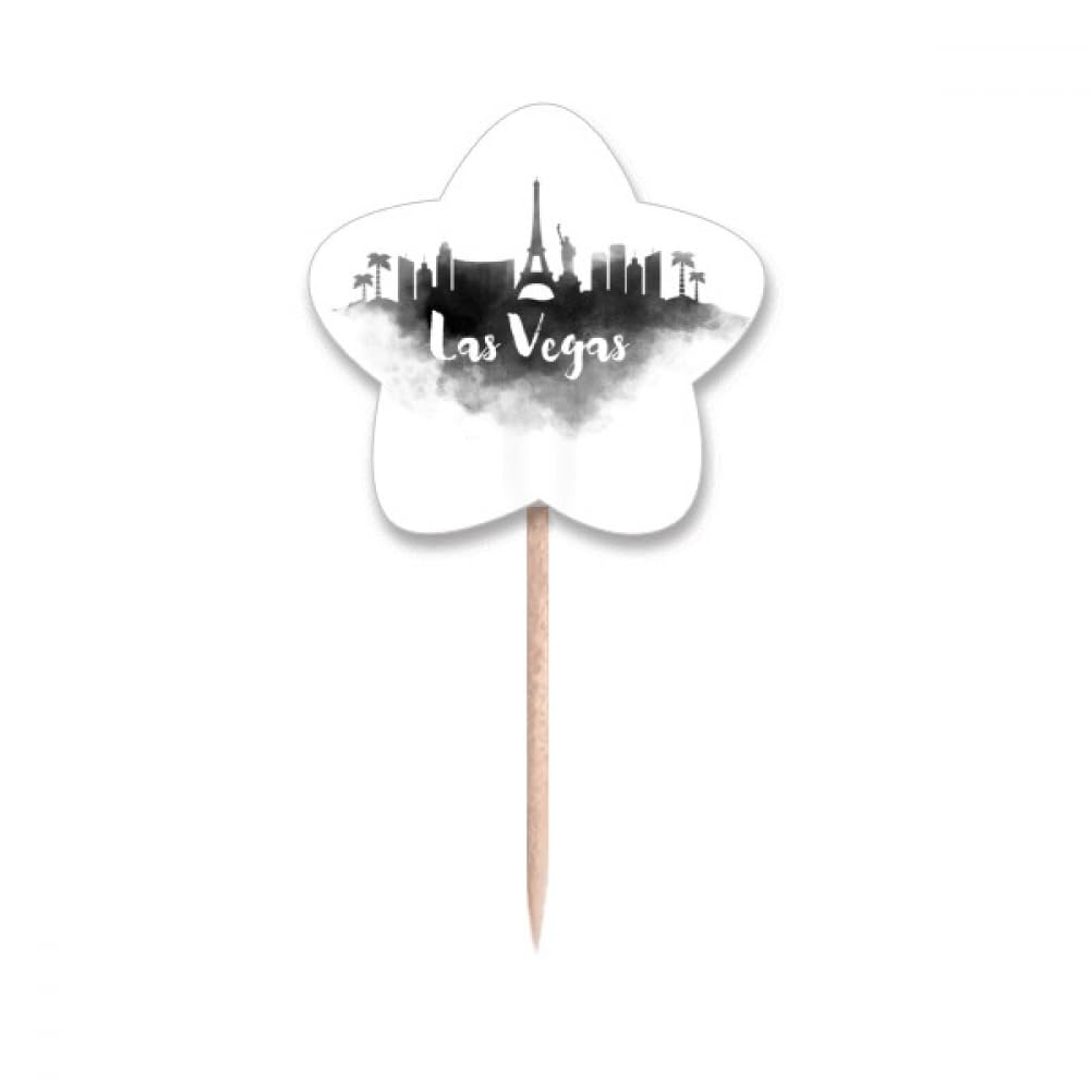 Drapeaux étoiles Las Vegas cure-dents pour embellir vos cupcakes ternes